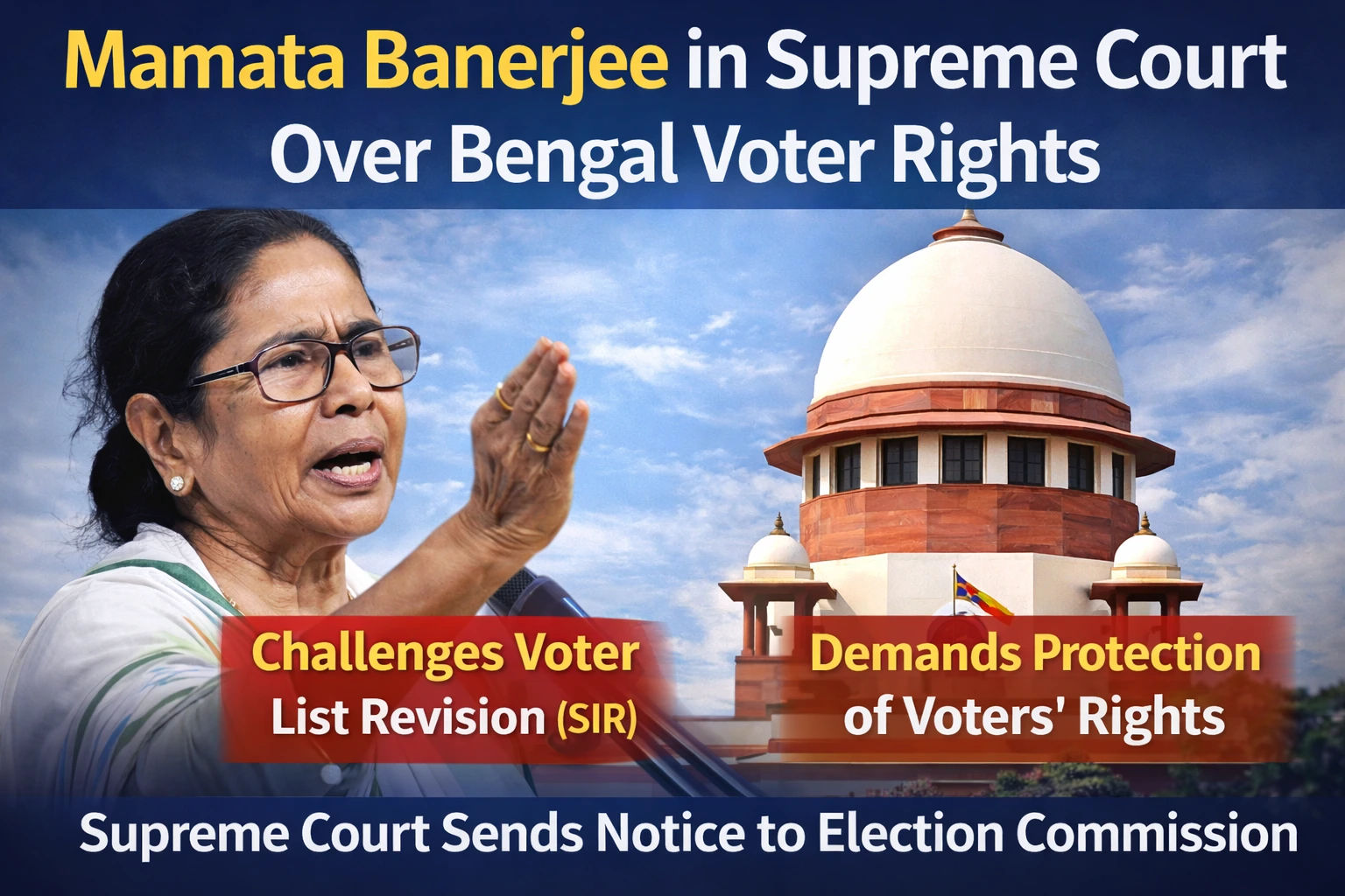 Mamata Banerjee Supreme Court SIR hearing